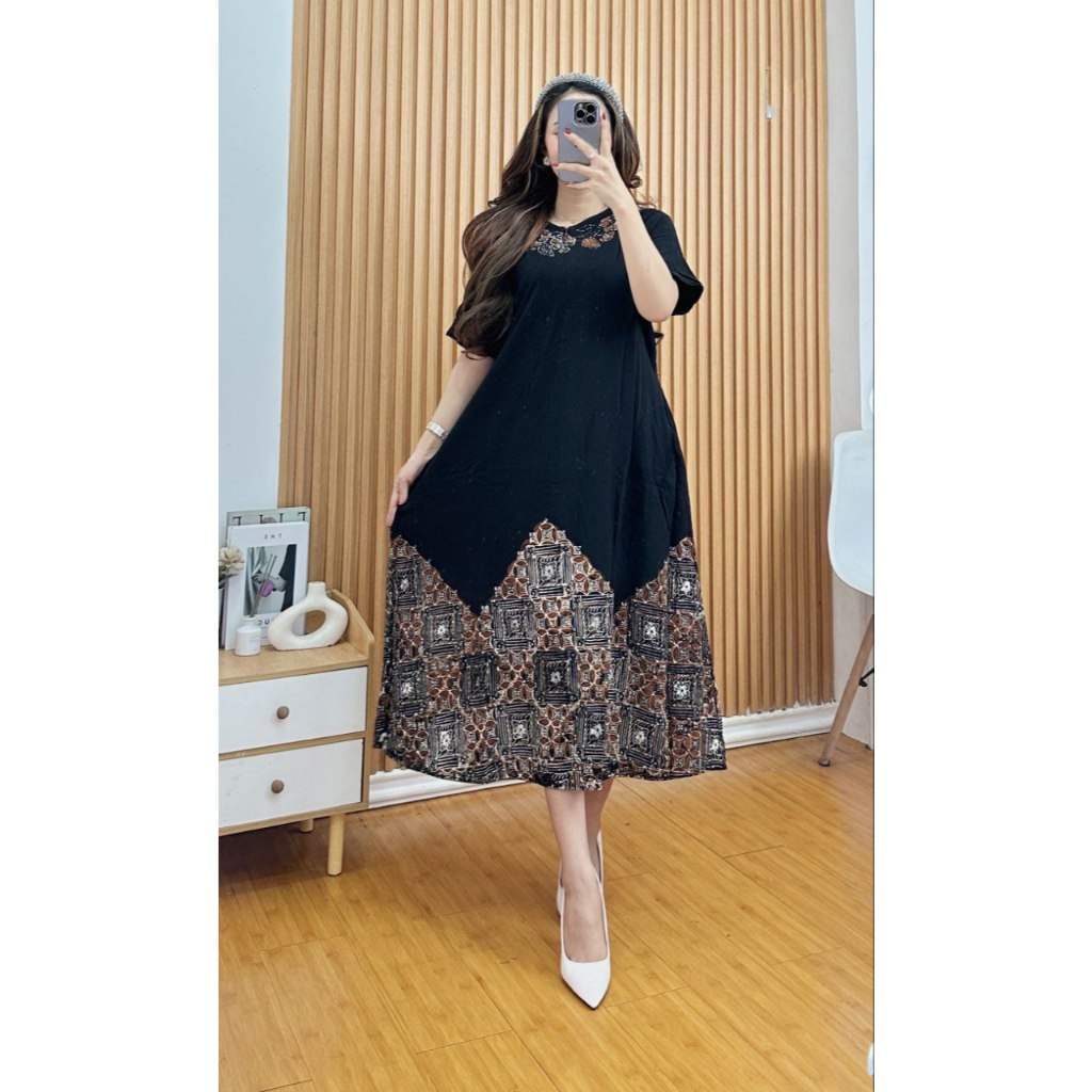 Daster Twill Rayon super premium original || Daster cap malaman  Pekalongan || Daster lengan pendek