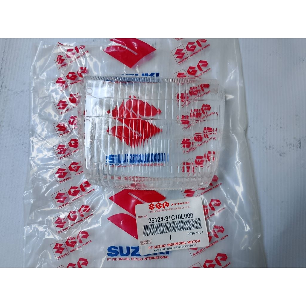 Kaca lampu depan Suzuki CRYSTAL original baru SGP