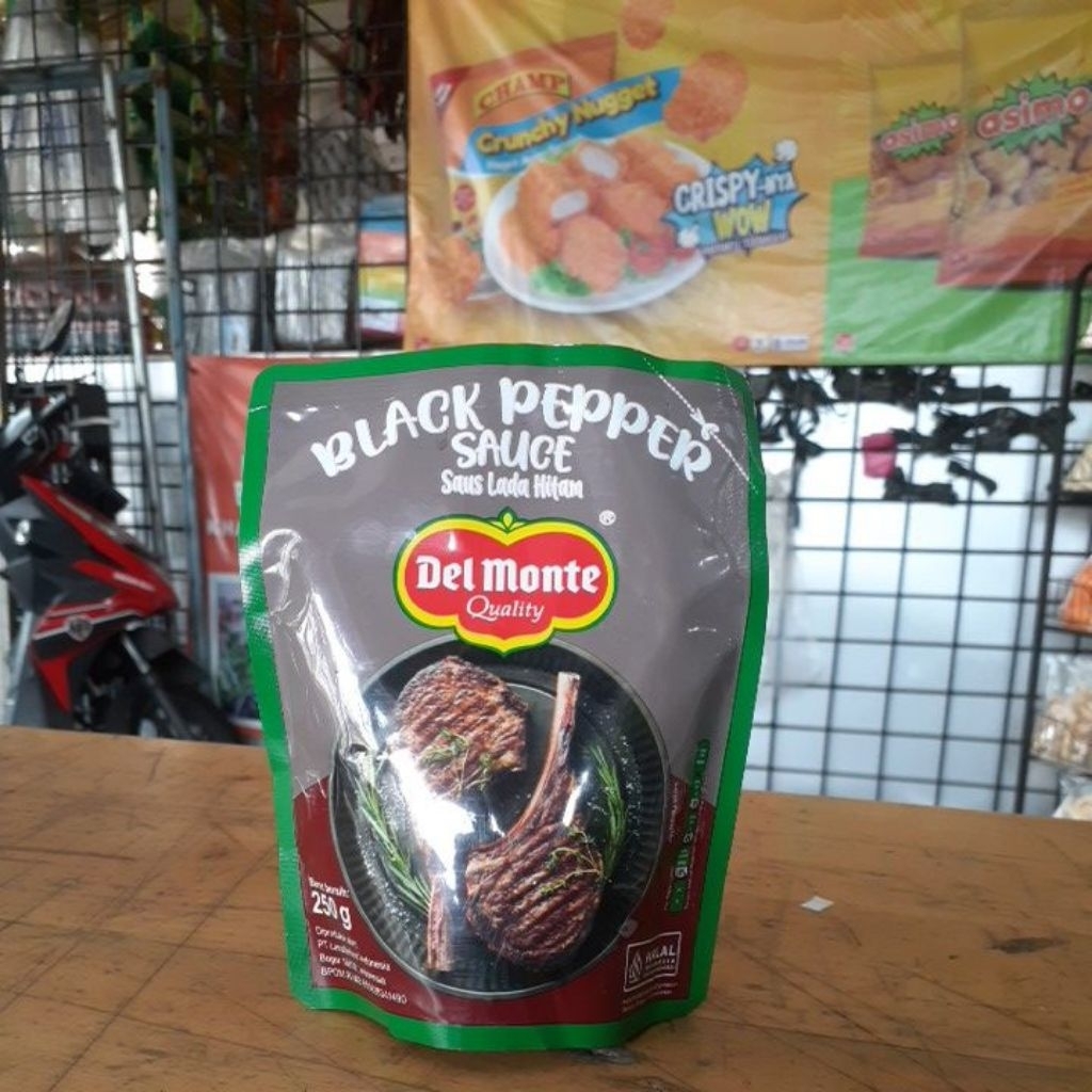 

DEL MONTE BLACK PAPPER SAUCE 250GR