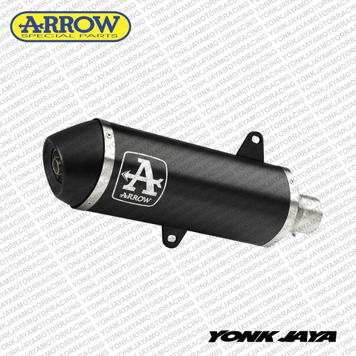 KNALPOT ARROW ITALY URBAN DARK ALUMINIUM SLIP ON XMAX XMAX 250 300