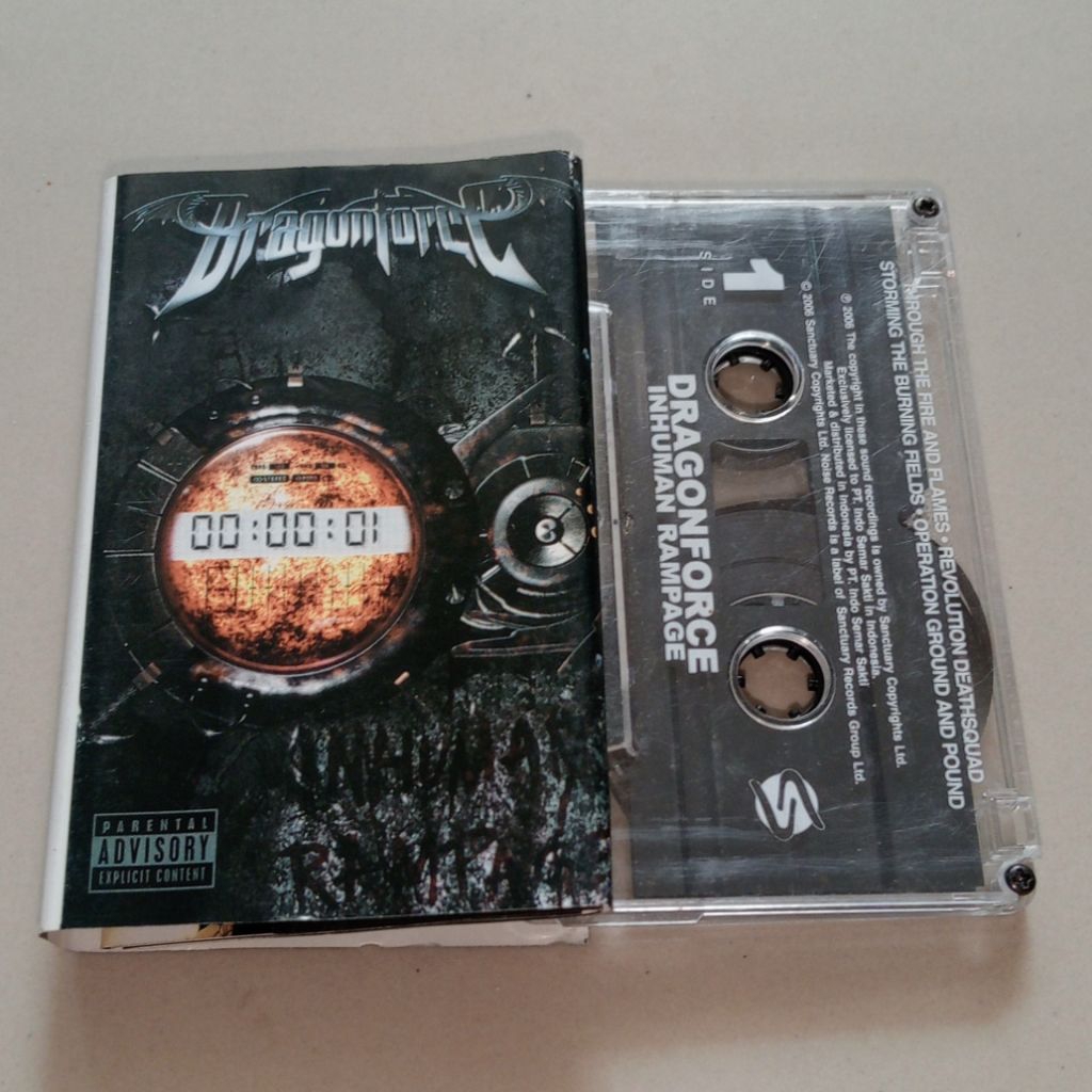 Kaset Dragonforce - Inhuman Rampage