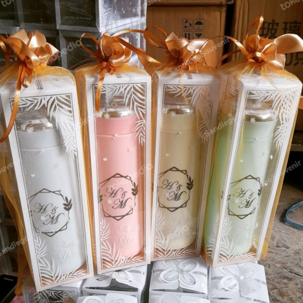 sovenir pernikahan botol minum murah