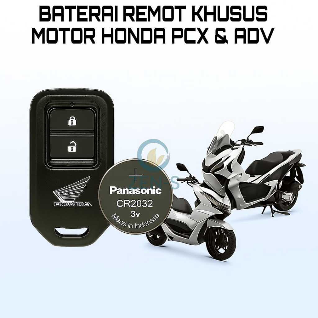 Baterai Batu Remot Smarkey Remote Motor Honda PCX ADV Batre