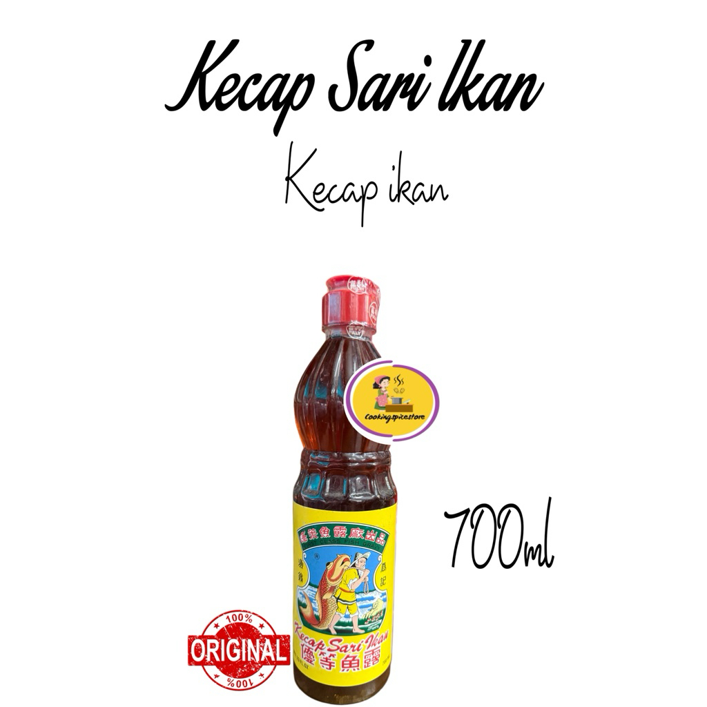 

Kecap Sari Ikan 700ml Asli – Kecap Ikan Premium untuk Masakan Asia, Tumisan, Sup, dan Sambal