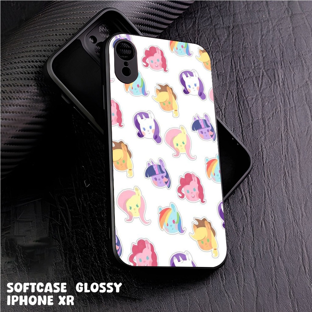 Case iPhone XR Casing iPhone XR Case Glossy Case Motif [ UNICRON ] Hp iPhone Casing Hp Keren Kesing 