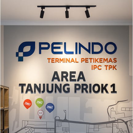 Huruf Timbul Akrilik + Spon EVA 12 mm – Custom Nama Toko / Sekolah / Masjid Indoor Outdoor