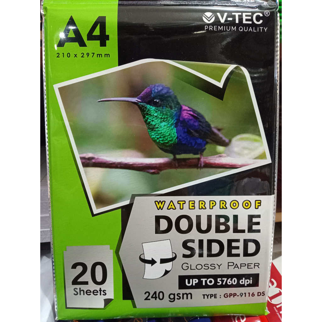 

V-TEC A4 GLOSSY PAPER 210