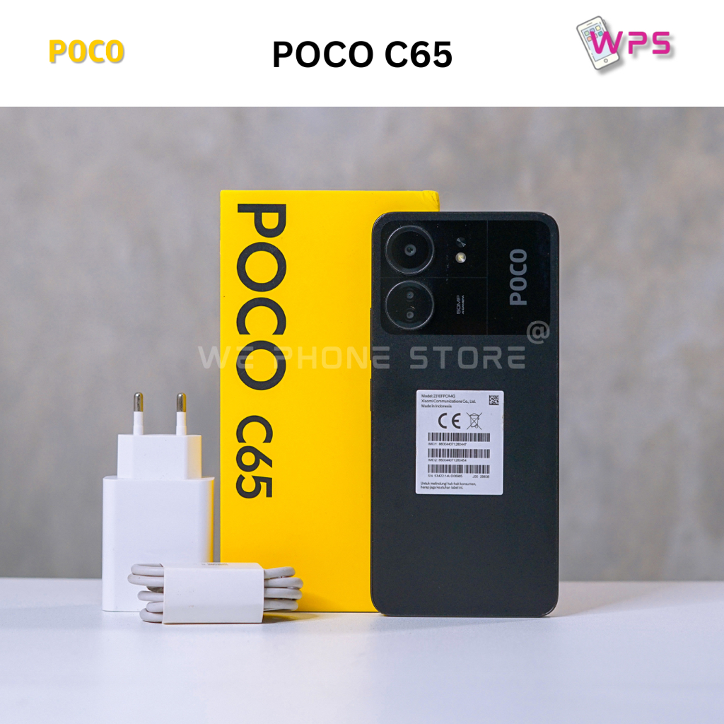 POCO C65 6/128GB & 8/256GB SECOND/BEKAS FULLSET ORIGINAL