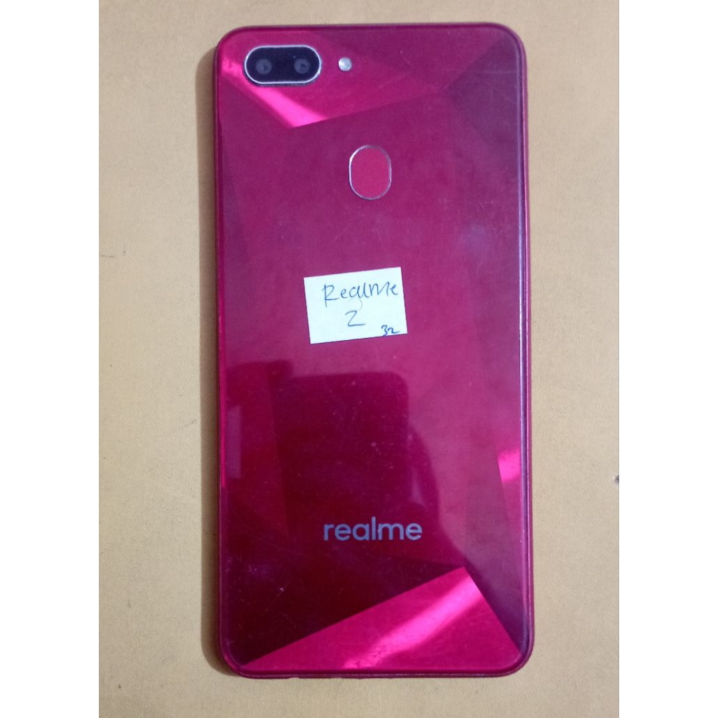 mesin realme 2 normal minus lcd mati