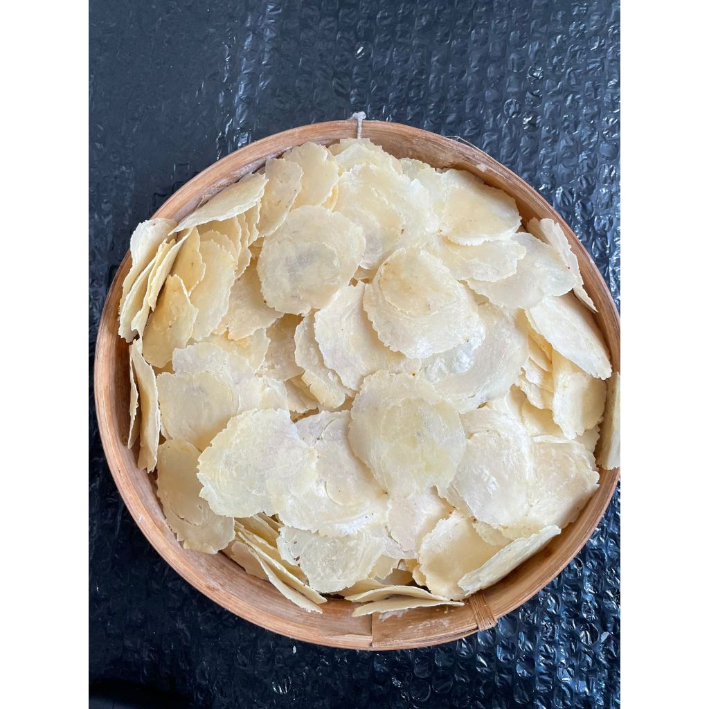 

EMPING MELINJO 500 gr Kering Pasar Asli Kebumen - Emping Premium, Sortiran, Cantik Cantik