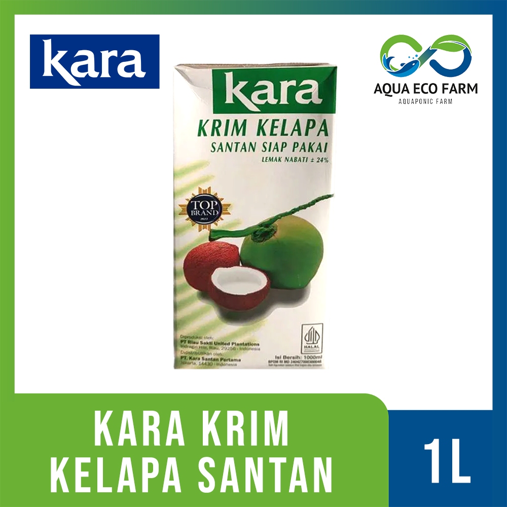 

[AquaEcoFarm] Sunkara 1 Liter Kara Krim Kelapa Santan Siap Pakai Bandung