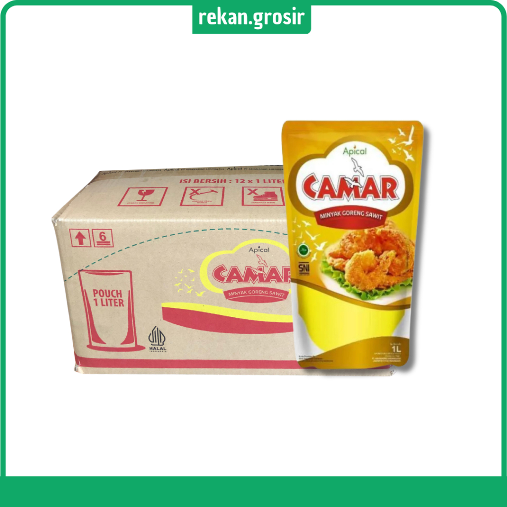 

Minyak Goreng Camar 1L x 12