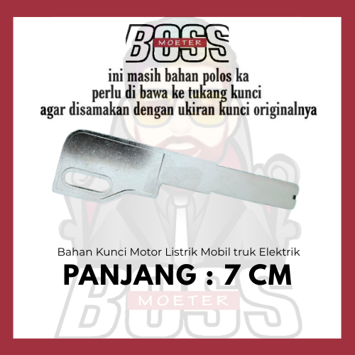 kunci montor listrik polosan kunci kendaraan motor listrik lainnya Panjang 7 cm