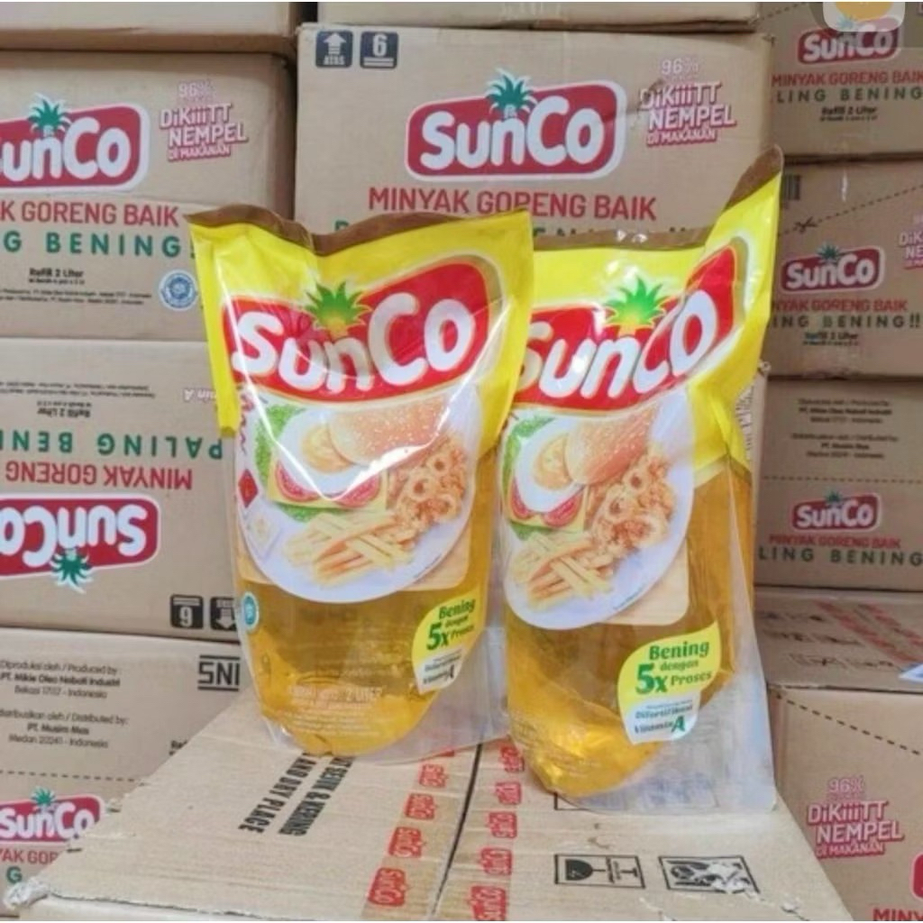 

Minyak Goreng Sunco 2 Liter 1 dus isi 6pcs