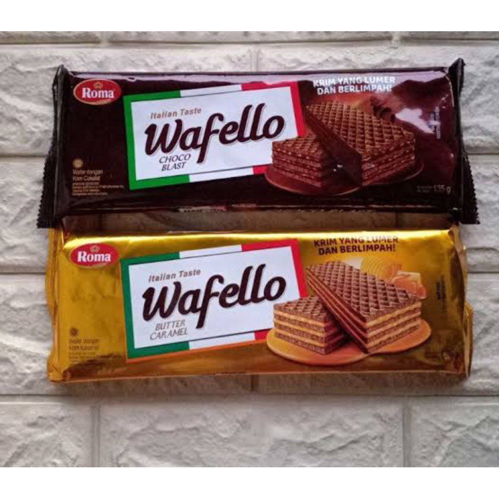 

Roma Wafello Wafer Italy 117 Gram All Varian