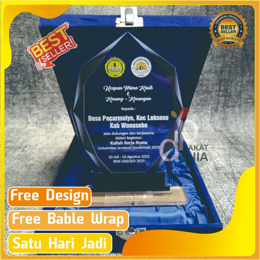 Plakat, plakat Akrilik Magang Penghargaan Custom