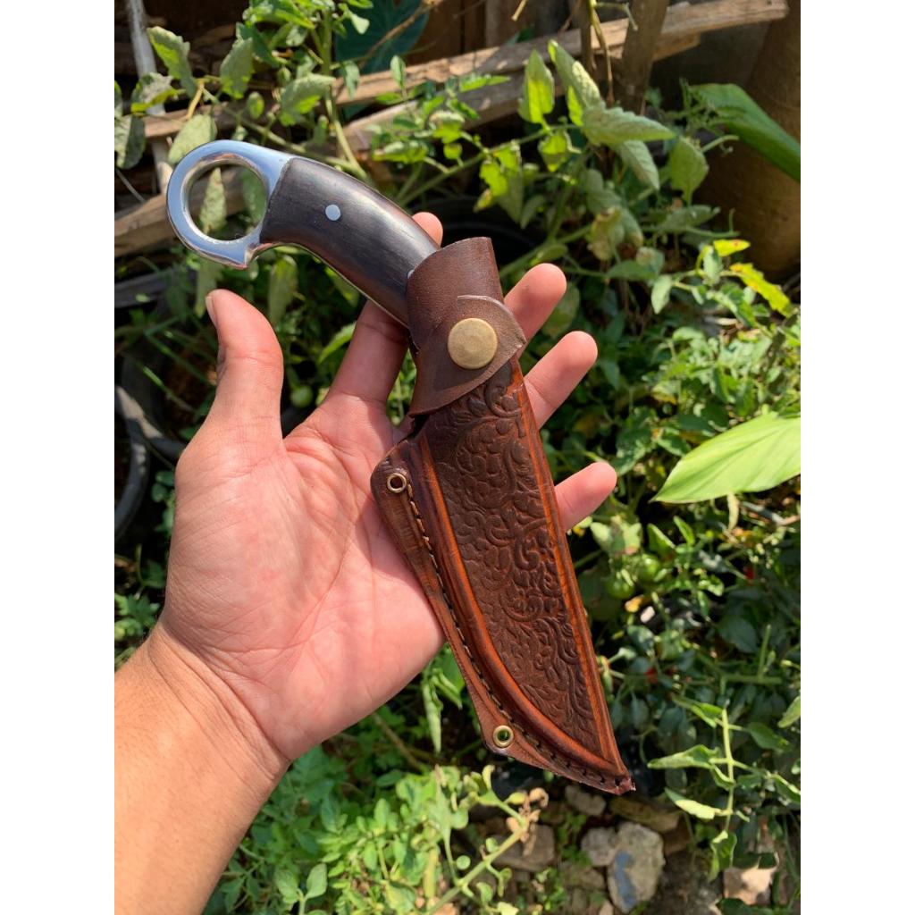 PISAU SESET FULL TANG ASLI BAJA SUPER TAJAM/ PISAU DAPUR BAJA/ PISAU TAJAM