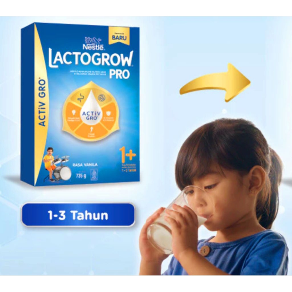 

Lactogrow 1+ 1kg Vanila / Madu