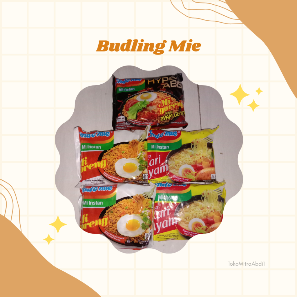 

Indomie bundling 5 pcs x 85 gram