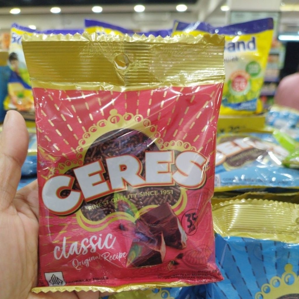 

Pelengkap roti /Coklat Ceres Classic