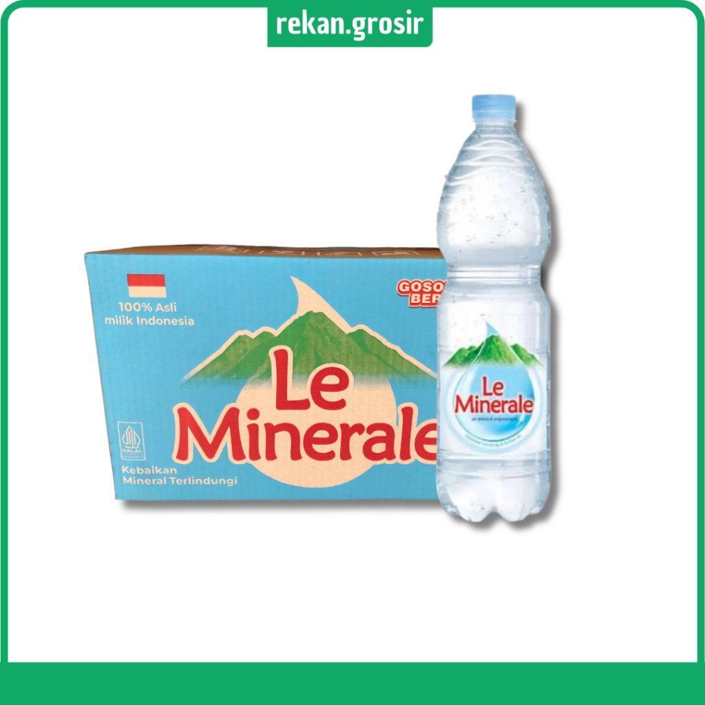 

Le Minerale 600ml x 24 Botol