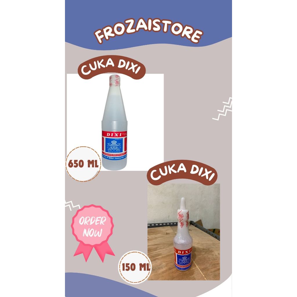 

Cuka Dixi 150ml/650ml