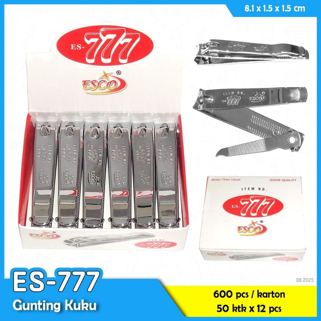 GROSIR 1Lsn Esco 777 Gunting Kuku Besar // gunting kuku Grosir // gunting kuku murah