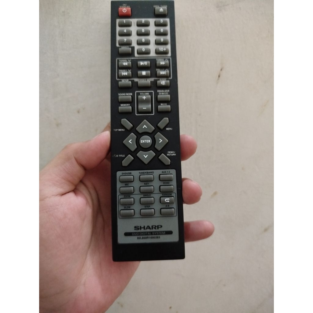 Remot Home Theater Sharp 92L850R1000283 Original