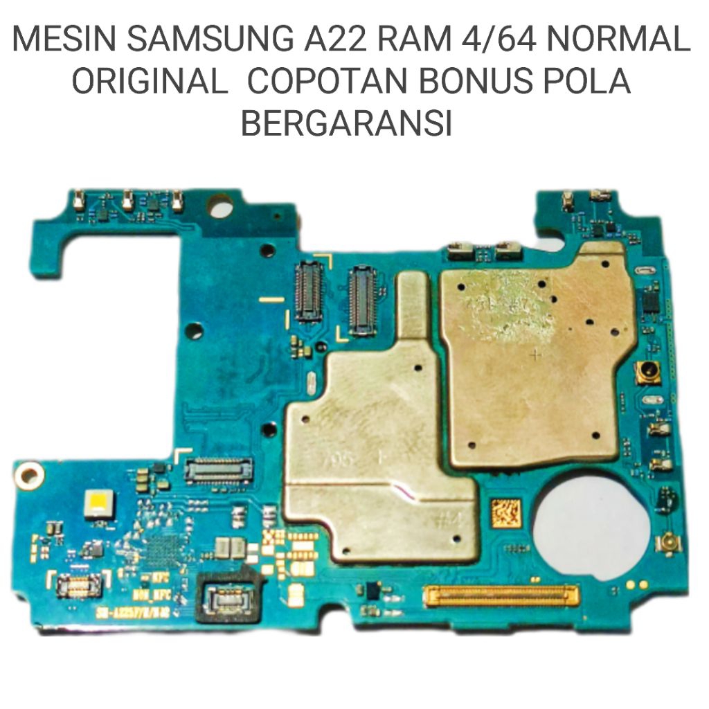 MESIN SAMSUNG A22 RAM 4/64 NORMAL ORIGINAL COPOTAN BONUS POLA BERGARANSI