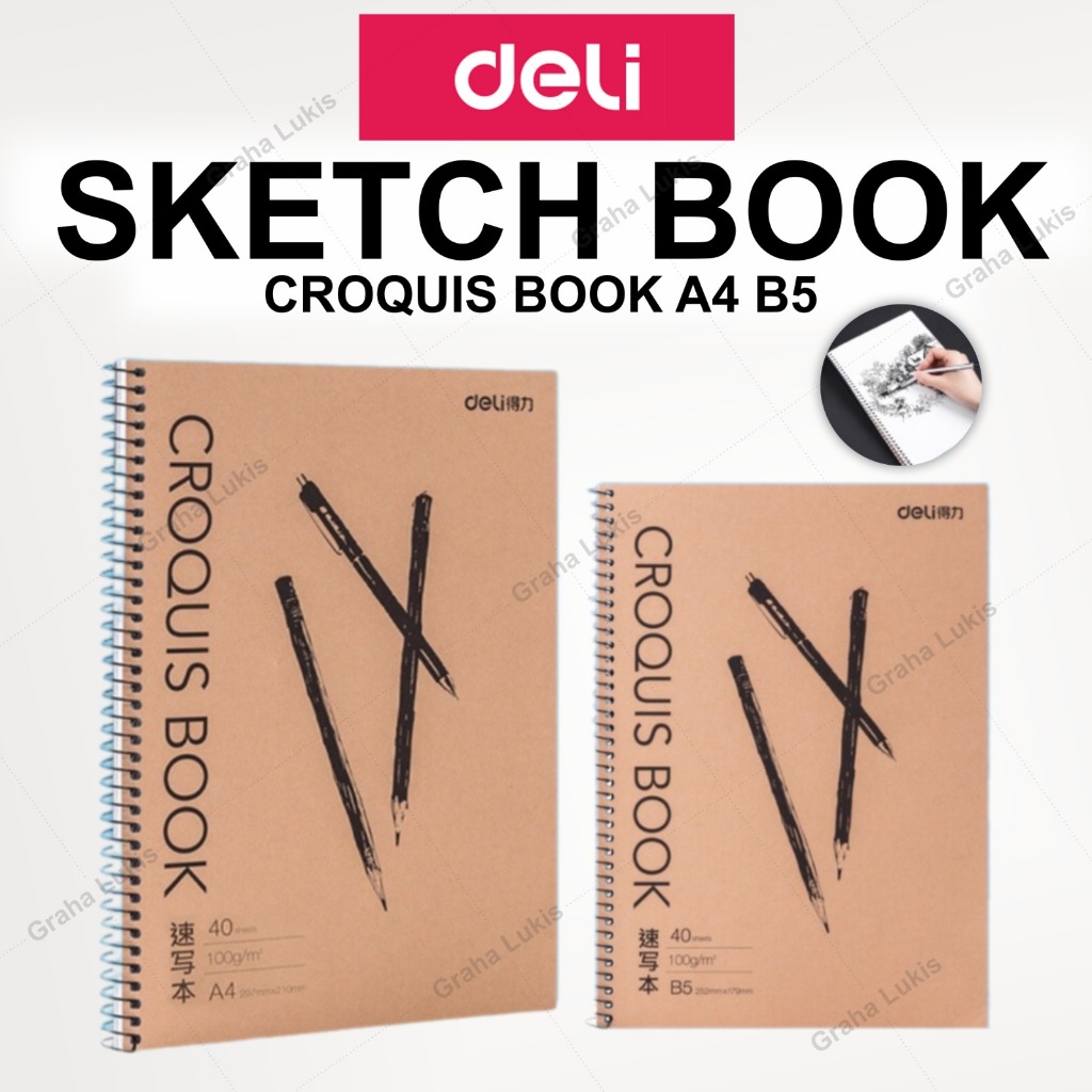 

ketch Book DELI Spiral B5 No.7697