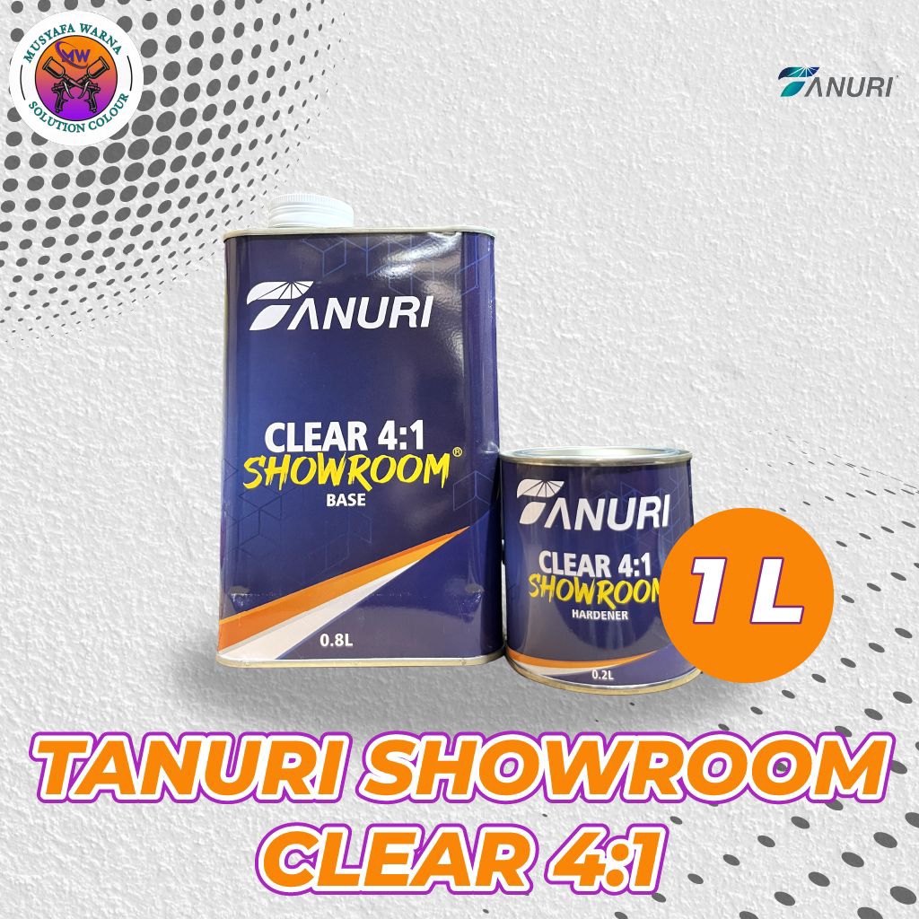 Clear Coat - Tanuri Showroom Clear 4:1
