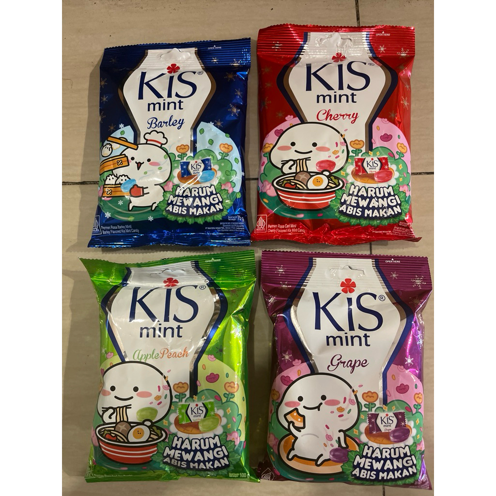 

Permen Kiss Mint 125gr