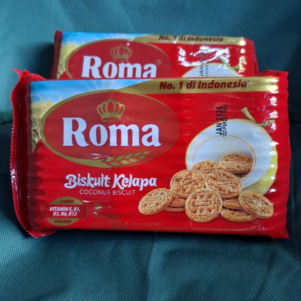 

Roma Biskuit Kelapa Food Snack Camilan