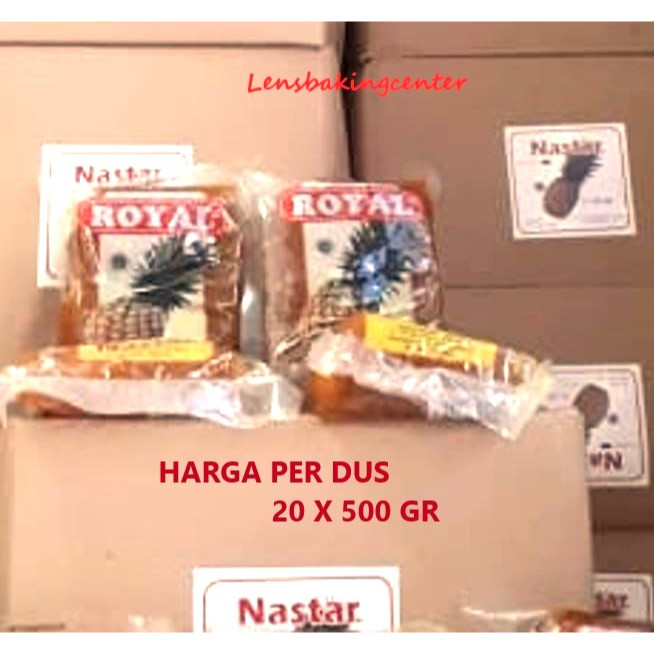 

Selai SELE Nanas Nastar Royal 1Dus / 1 Dus / 1Karton / 1 Karton 20 x 500gr 20 x 500 gr per dus karton ctn
