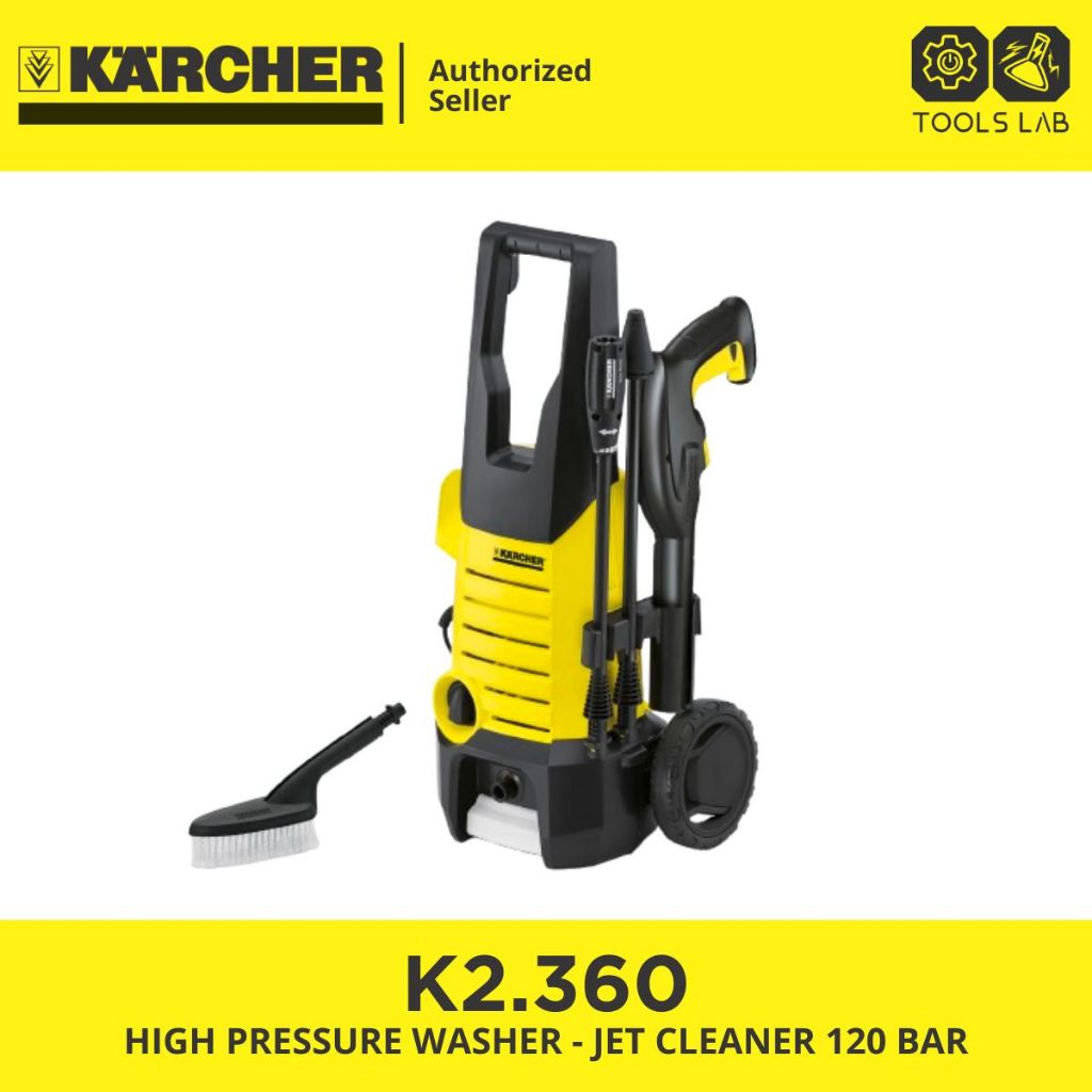 KARCHER K 2.360 KAP High Pressure Washer - Karcher Jet Cleaner High Pressure 120 Bar KARCHER K2.360