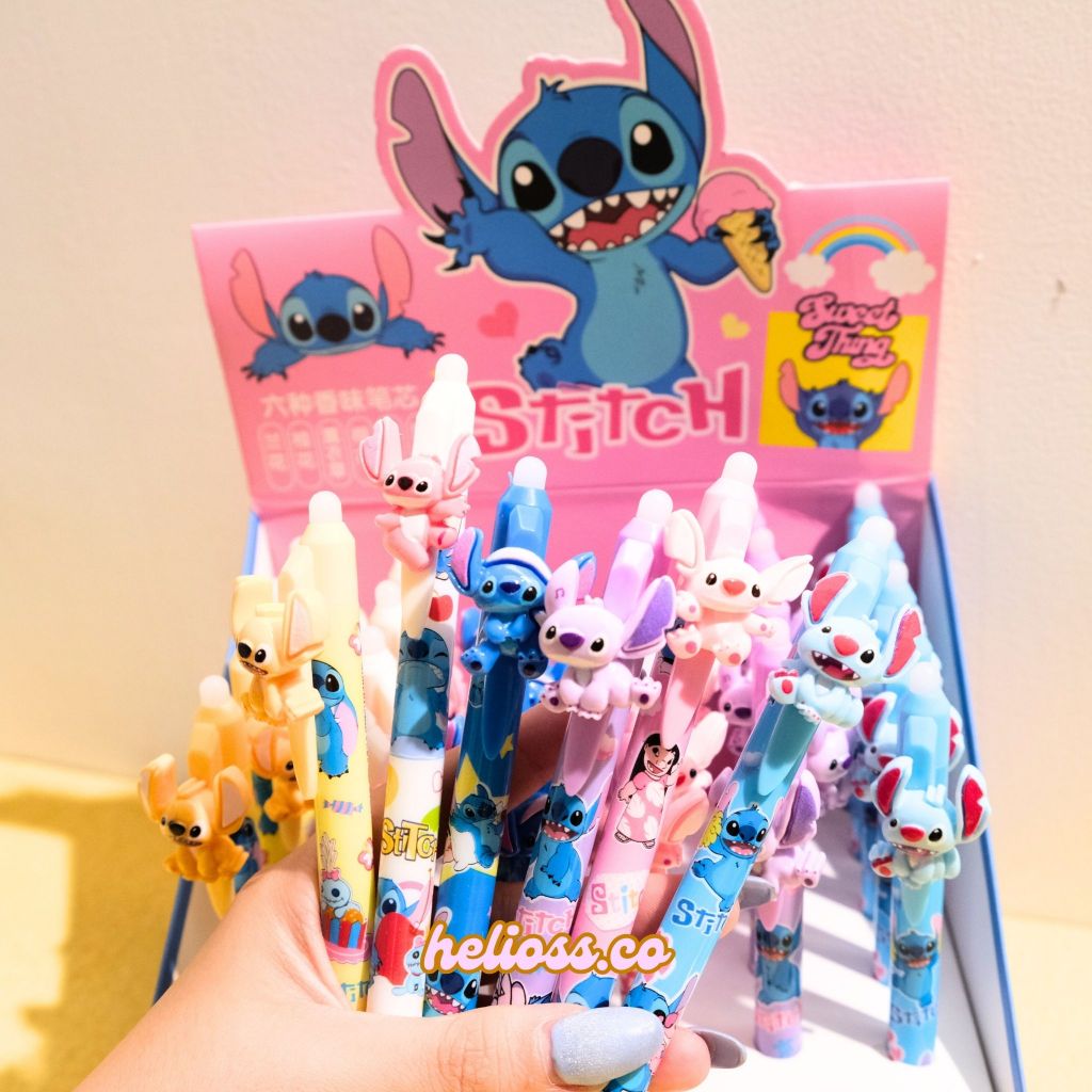 

PULPEN CETEK STITCH BISA DIHAPUS GEL PEN MEKANIK ERASABLE PEN STITCH LILO PULPEN CETEK HAPUS BONEKA STITCH LUCU HELIOSS.CO