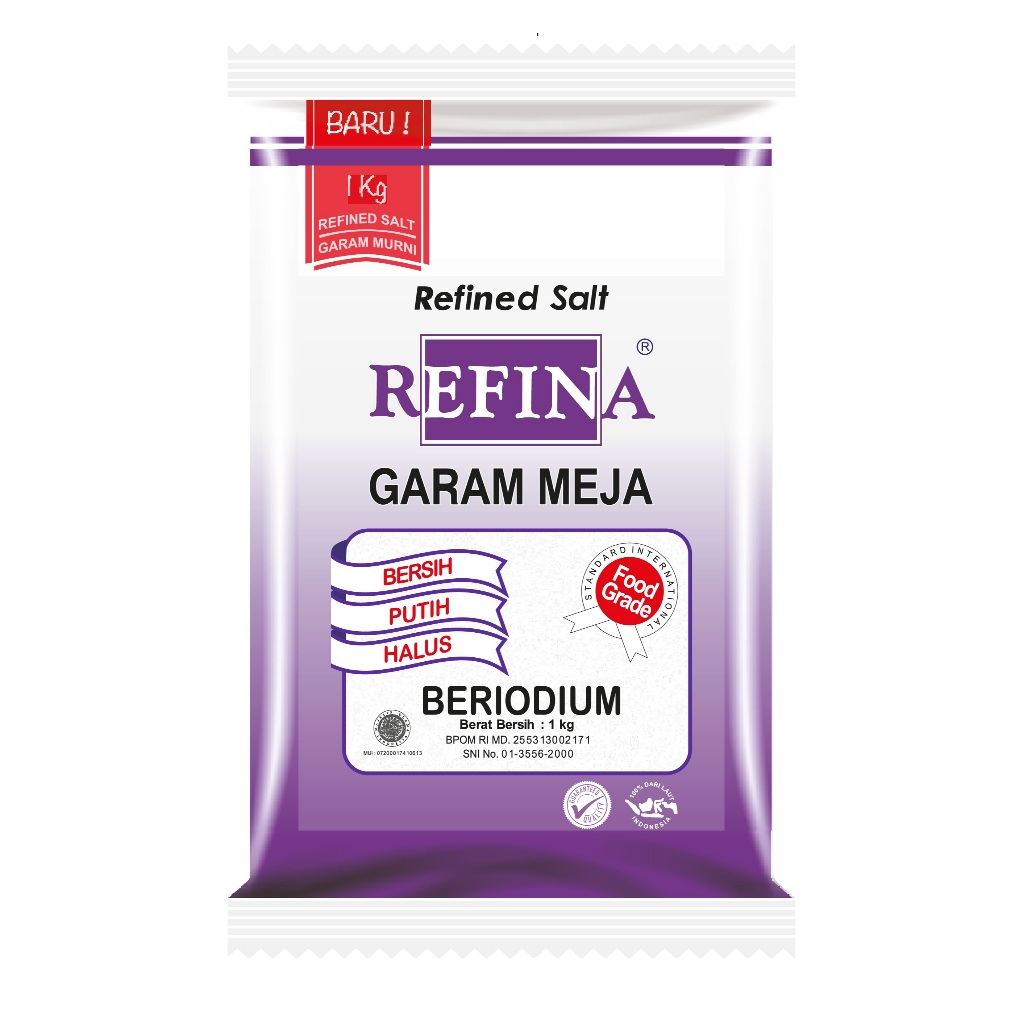 

garam halus refina 1 kg