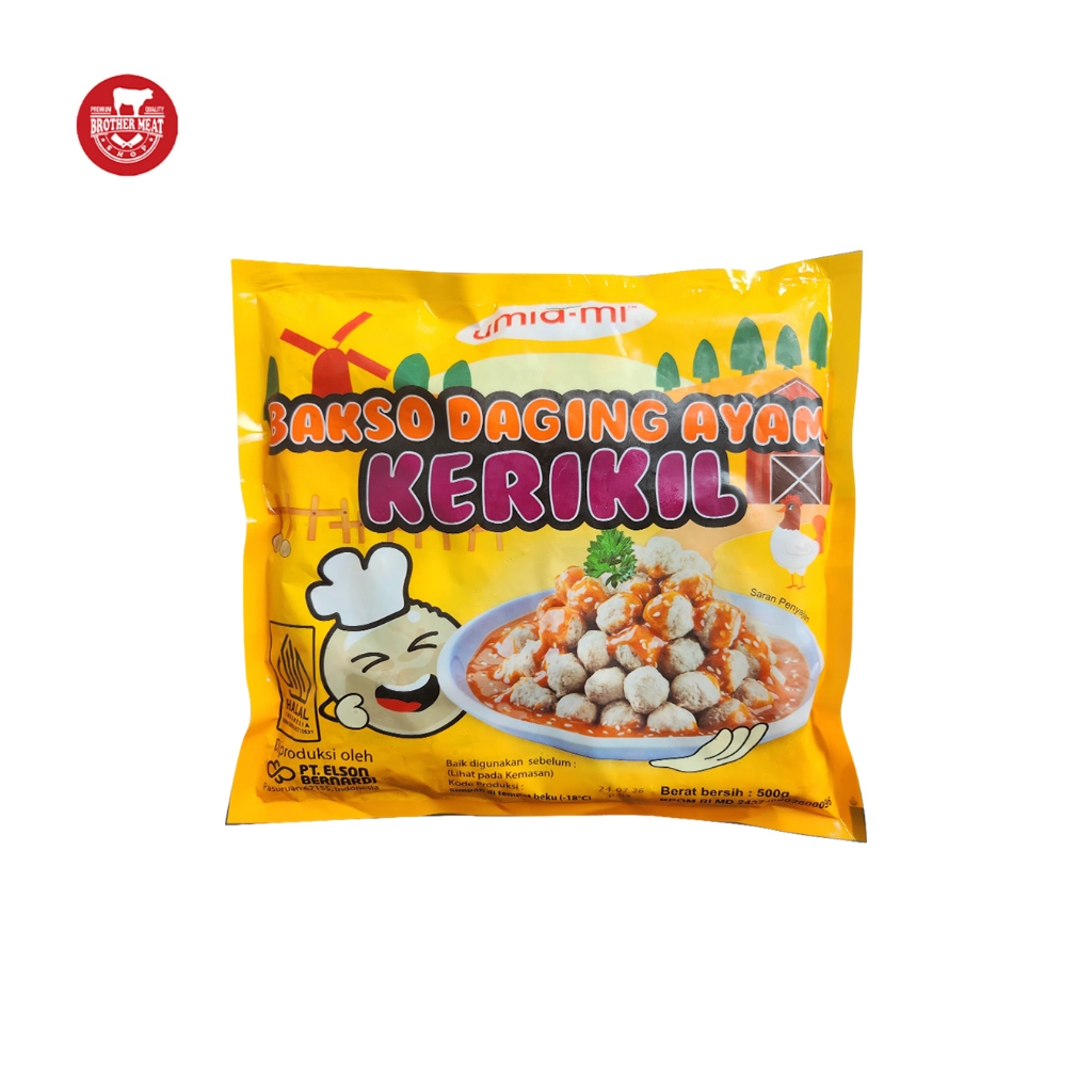 

Umiami Bakso Ayam Kerikil 500gr - Brothermeatshop