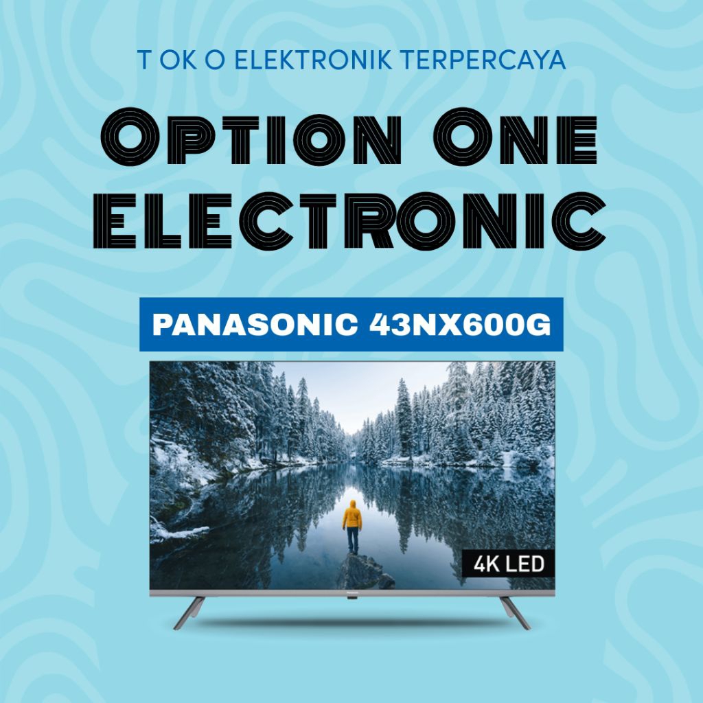 PANASONIC 43NX600G 4K Google tv 43 inch