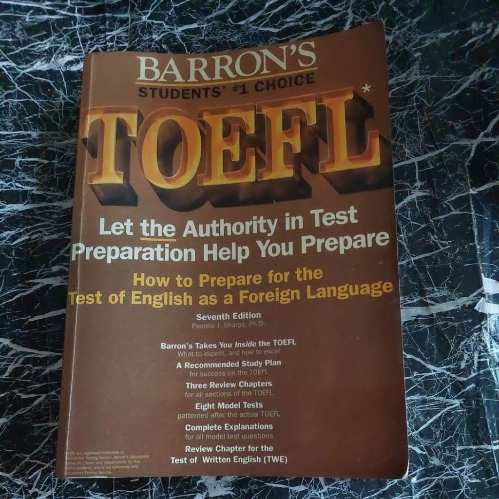 BARRONS STUDENTS #1 CHOICE TOEFL