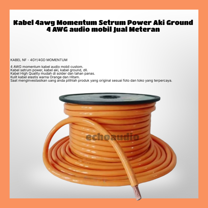 Kabel 4 AWG Momentum 1 Roll