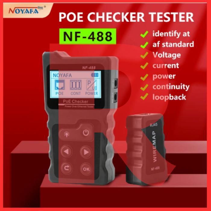 Noyafa NF 488 POE Checker / LAN Tester