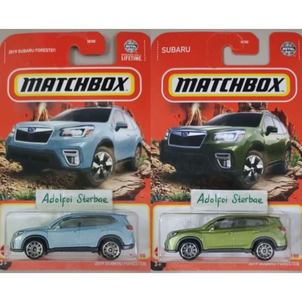 matchbox 2019 subaru forester metal