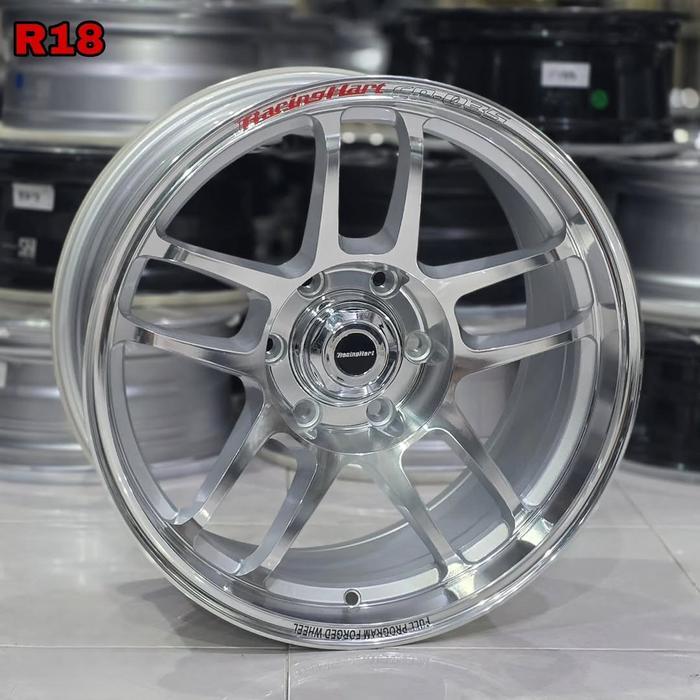 velg mobil ring 18 ET 0 RACING HART CP035 LEBAR 9 velg r18 Pajero hilux Strada triton fortuner Ford 
