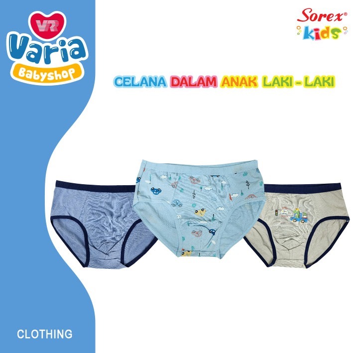 Sorex Celana Dalam Anak Laki-Laki / Celana Dalam Anak / CD Sorex | SOREX KIDS