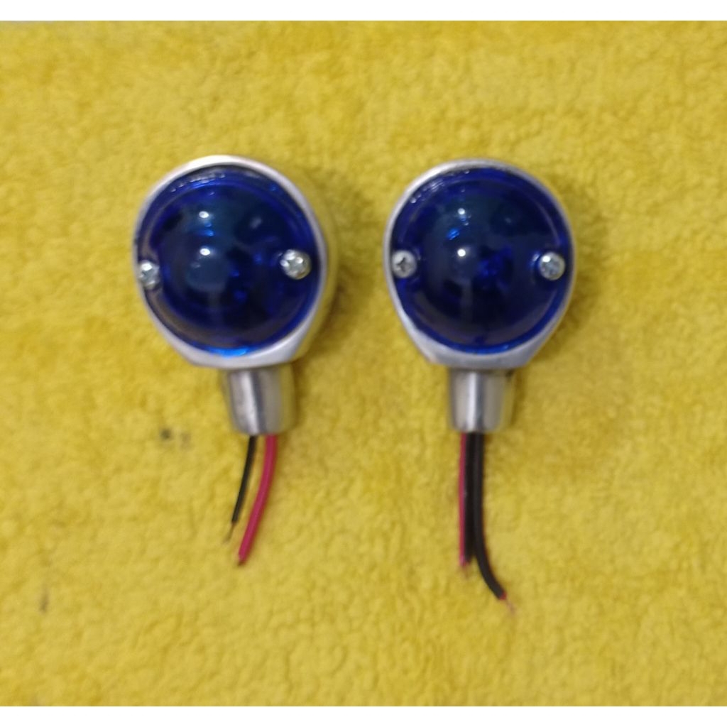 Lampu Sein BMW R25 R26 R27 Sein Stang Jalu Bar End  Lawas Motor Tua DKW Union Motor Custom