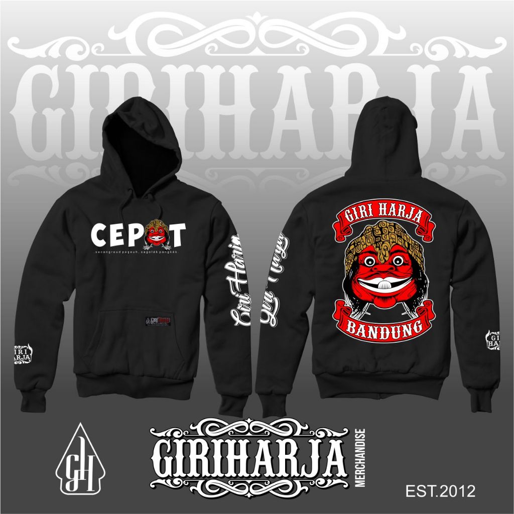 Sweater Kurung Jumper Hoodie Cepot Giriharja Merchandise