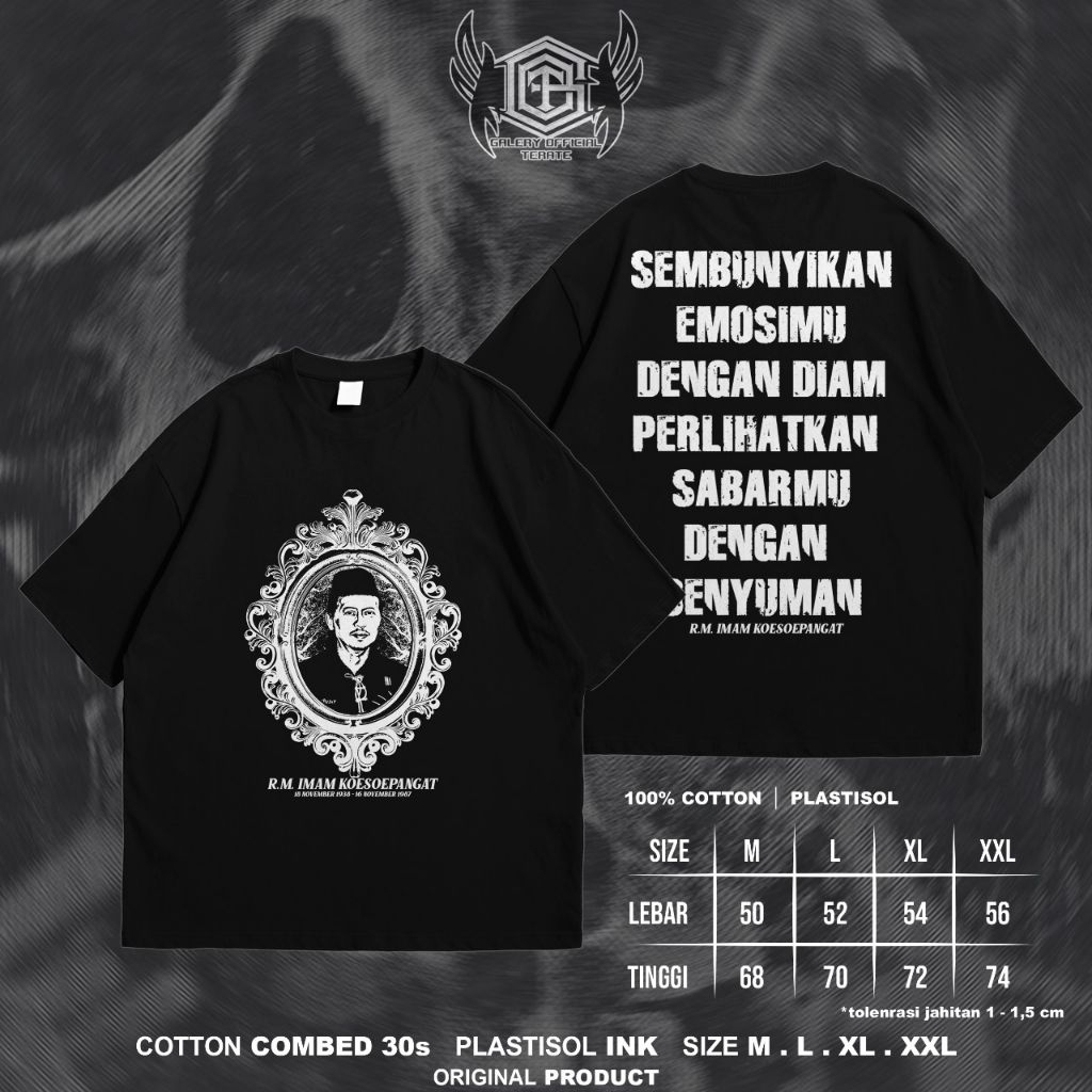 Kaos Mas Imam Koesoepangat Kaos Psht Terate Kaos Sh Terate Kaos Psht Terlaris