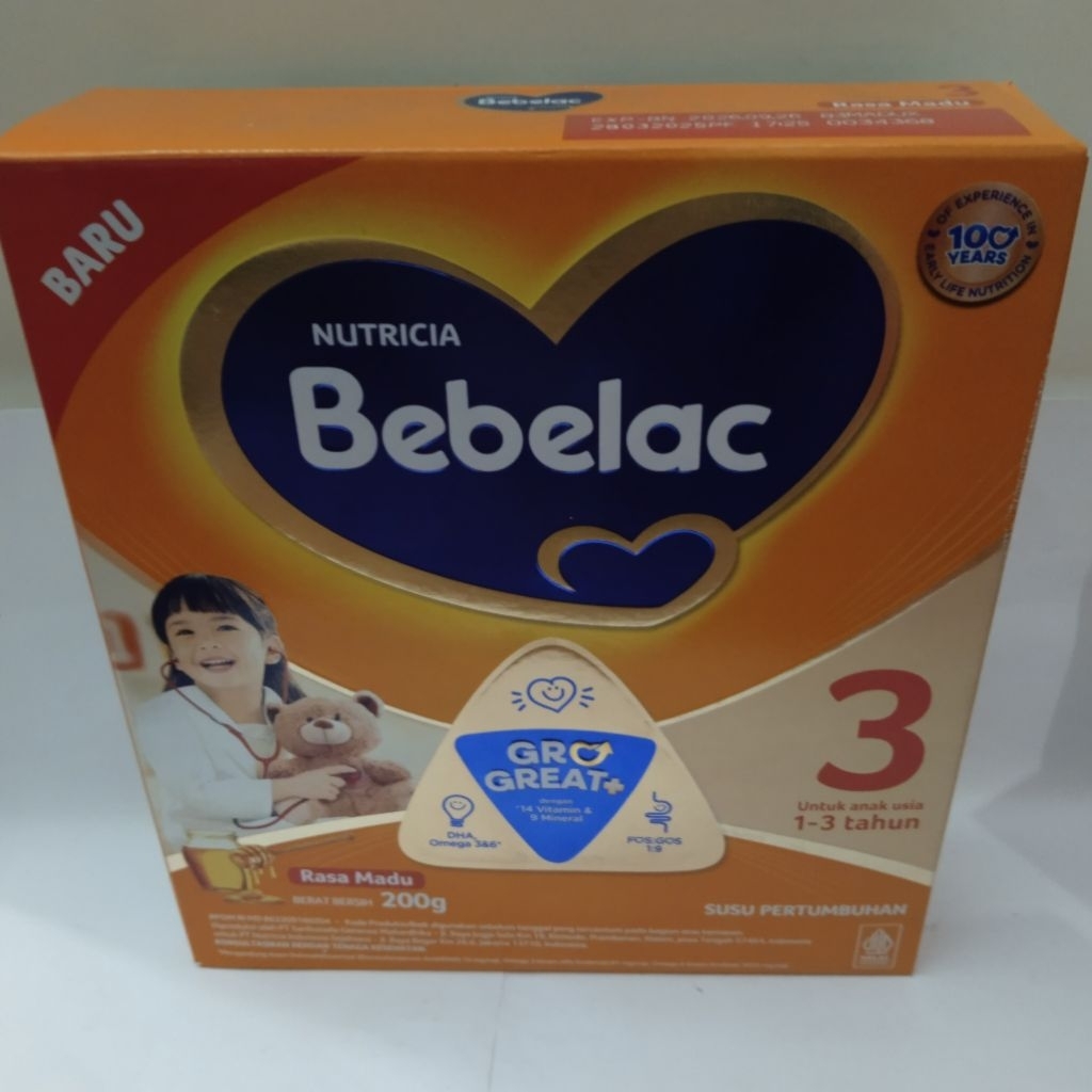 

bebelac 3 ukuran 200 g exp 2026