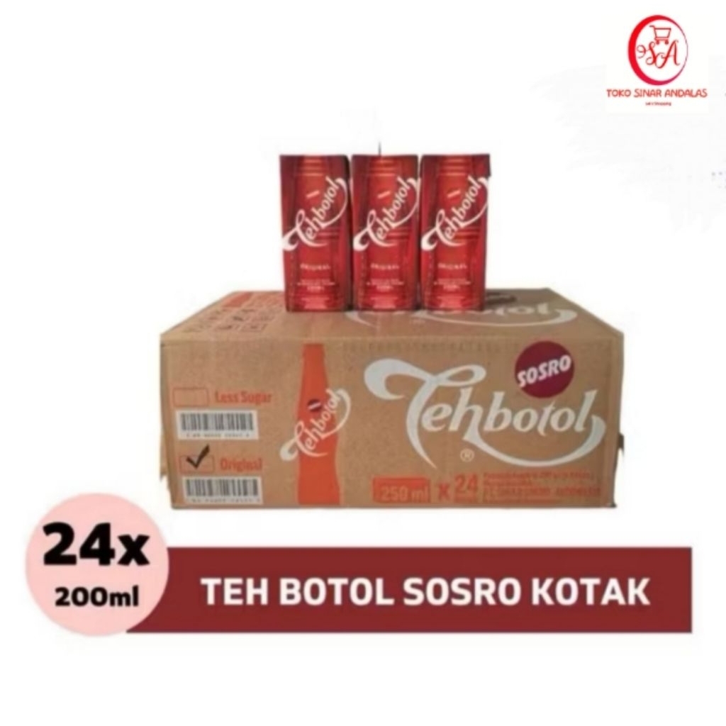 

Teh Sosro 200ml 1dus x 24pc